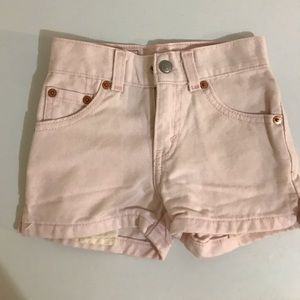 Toddler pink Levi’s new with tag